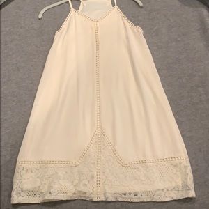 Very nice white dress with lace detailing